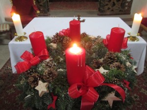 Adventskranz 2015